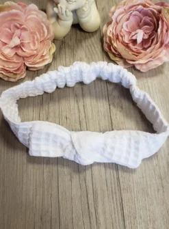 Bandeau bébé gauffré