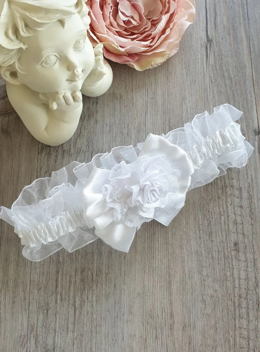 Bandeau bébé noeud et fleur