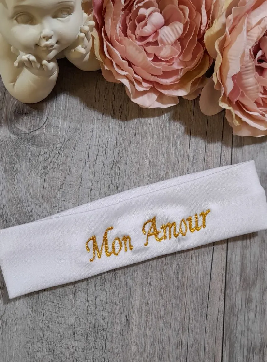 Bandeau bébé ou enfant - Personnalisation en option