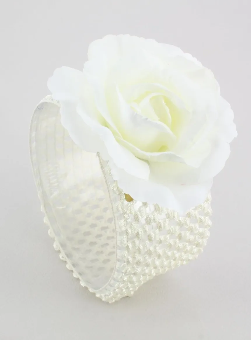 Bandeau grosse fleur bébé et fillette