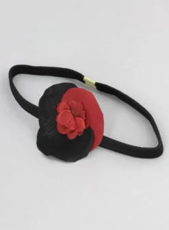 Bandeau élastique fille + fleur