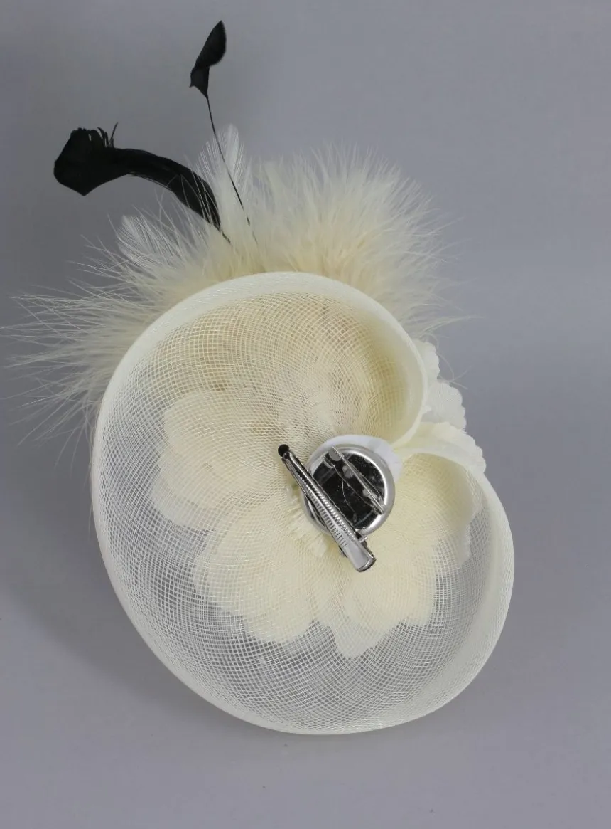 Bibi pour cheveux avec plume