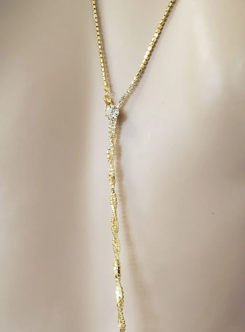 Bijou de dos strass femme