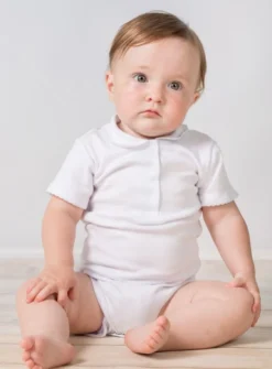 Body bébé fille manches courtes