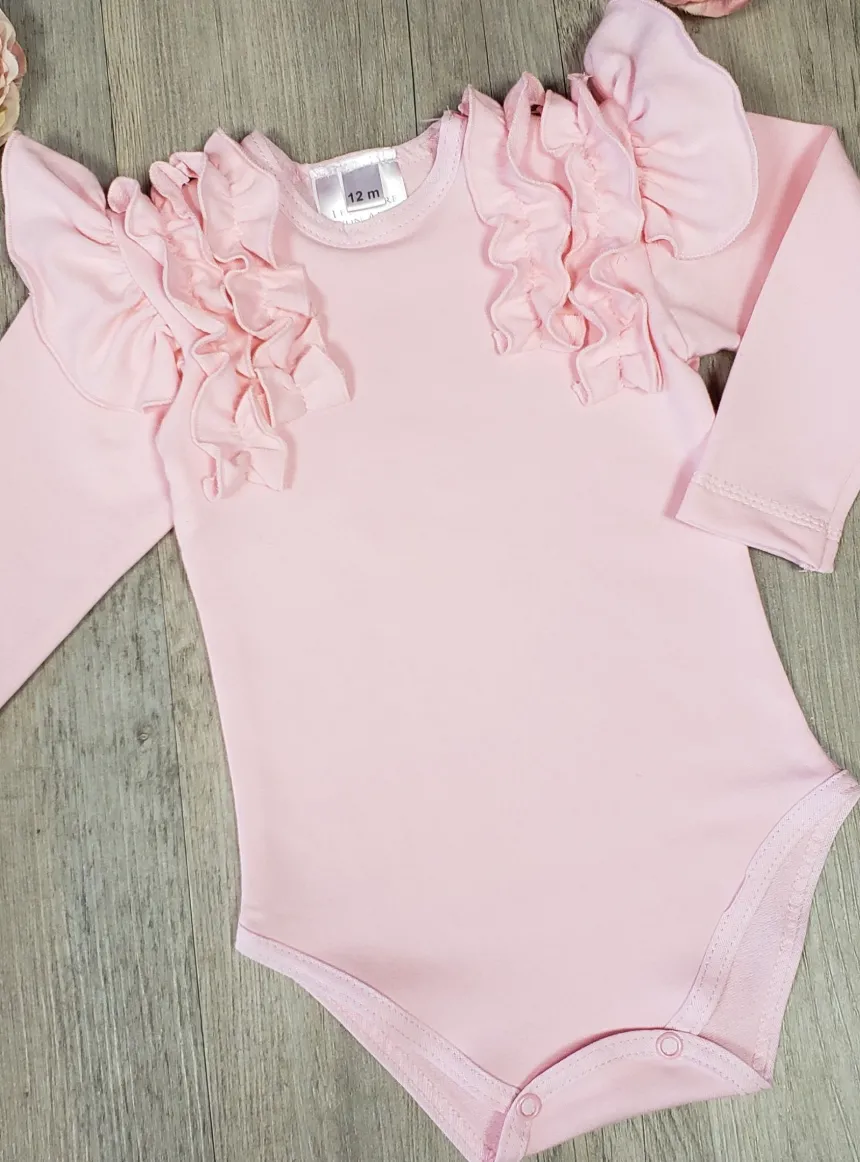 Body bébé fille manches longues