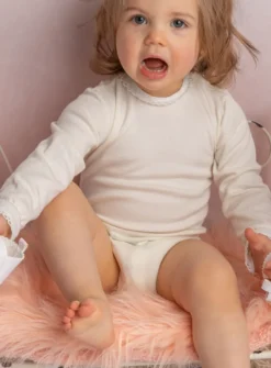 Body fantaisie ivoire écru bébé fille