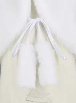 Boléro bébé fille en fourrure