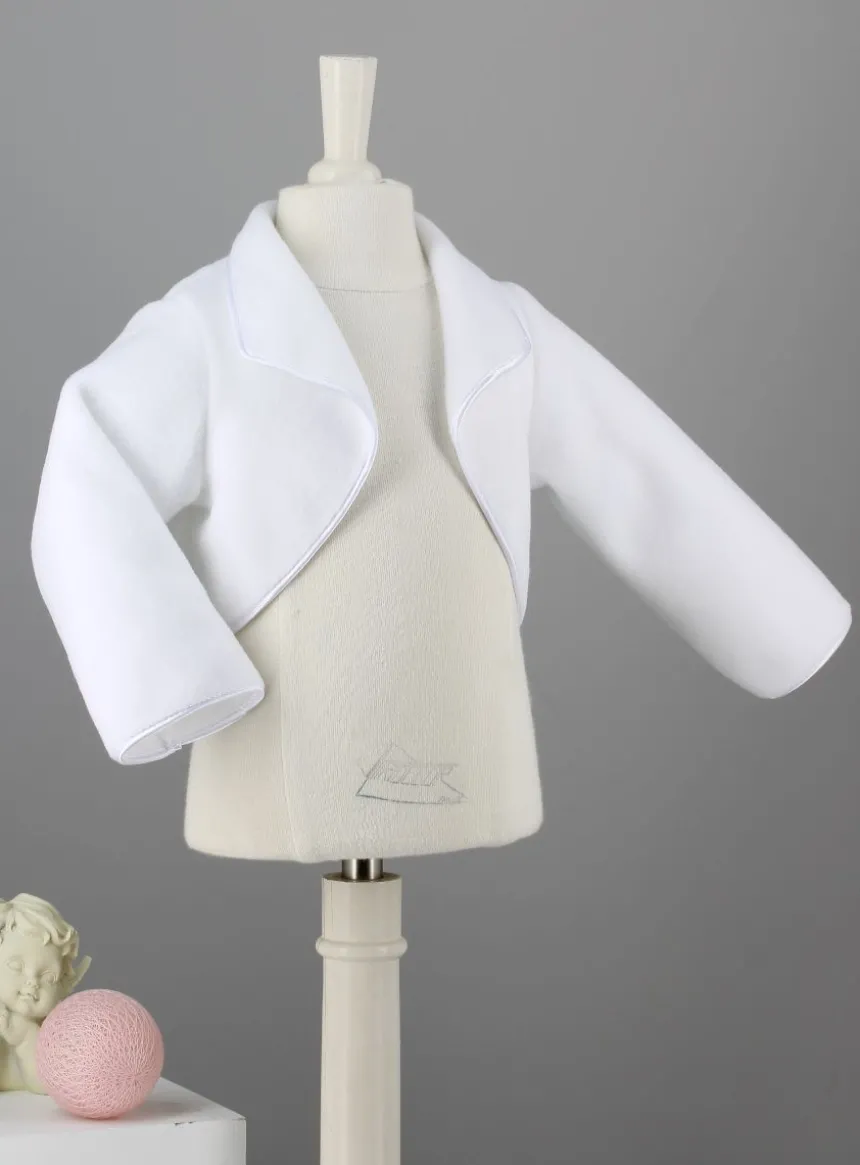 Boléro bébé fille polaire