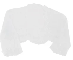 Boléro dentelle fille manches 3/4