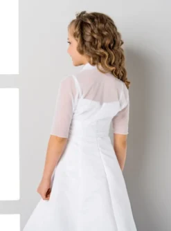 Boléro enfant mousseline élastiquée
