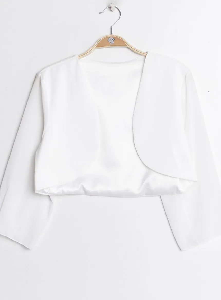 Boléro femme en mousseline