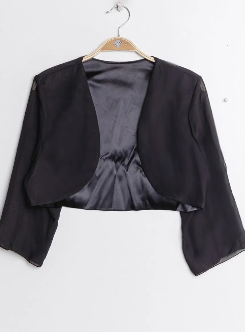 Boléro femme en mousseline