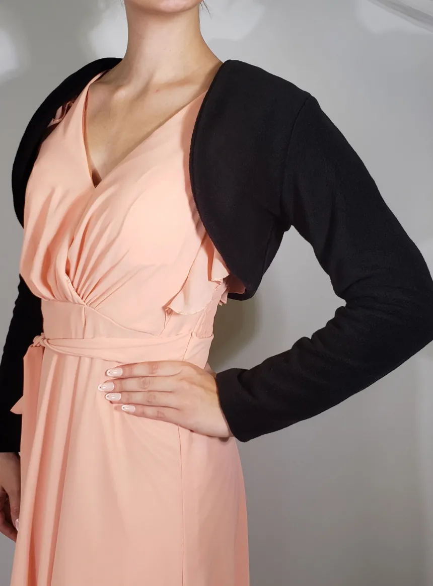 Boléro polaire femme court
