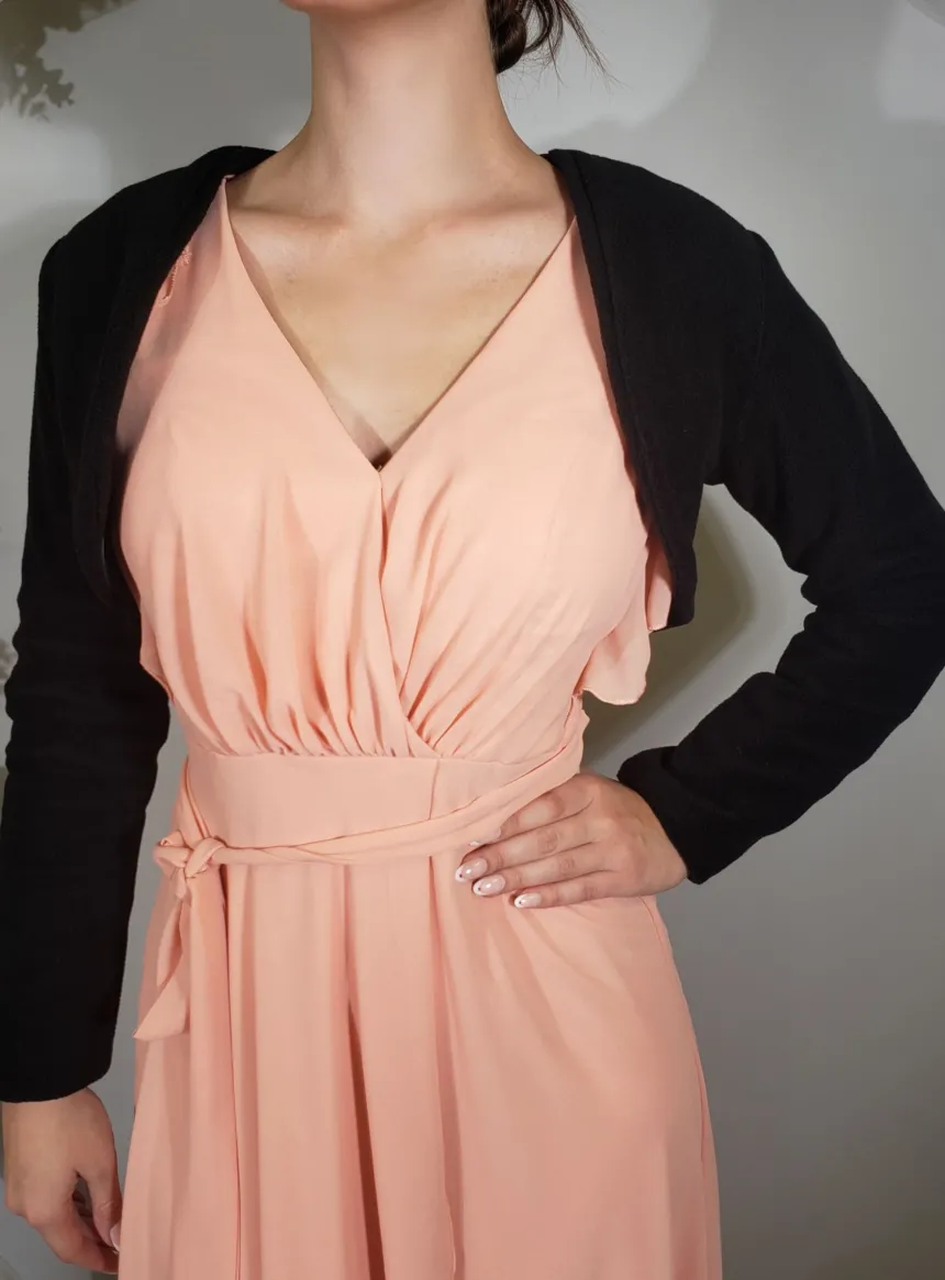 Boléro polaire femme court