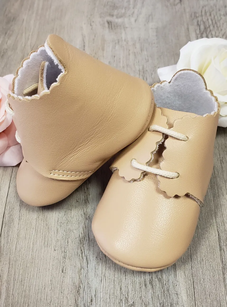 Bottillons cuir bébé garçon cérémonie