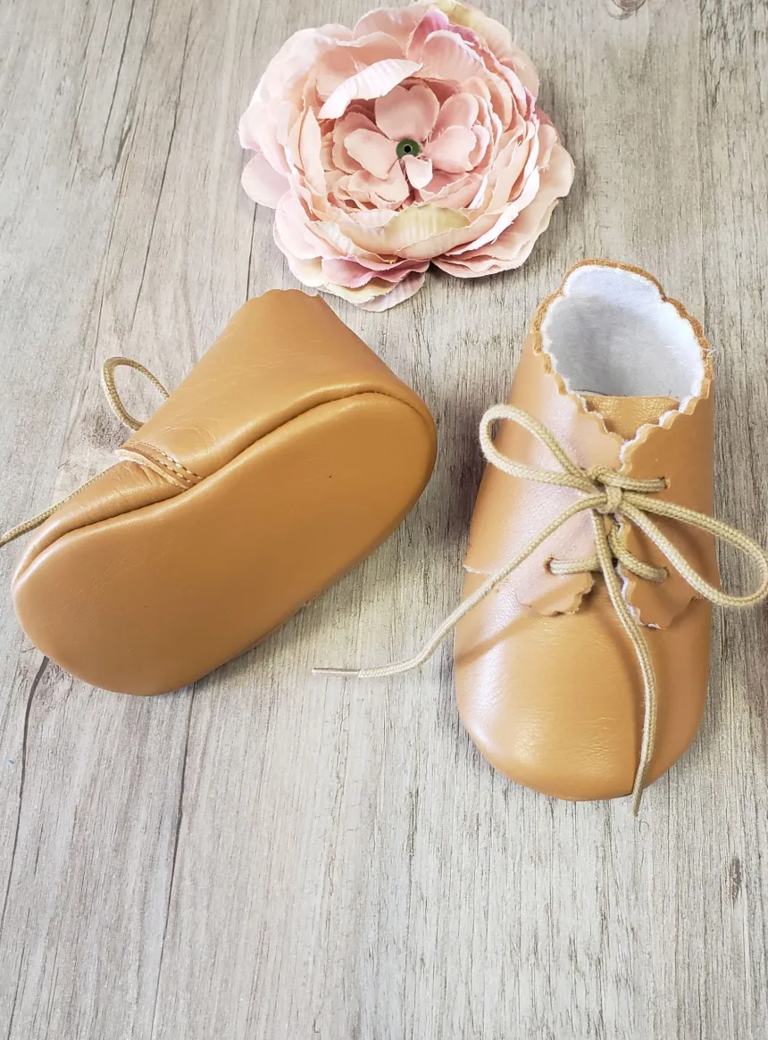 Bottillons cuir bébé garçon cérémonie