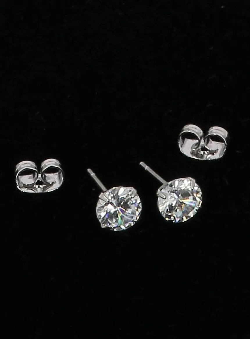 Boucles d'oreilles strass 3 tailles au choix