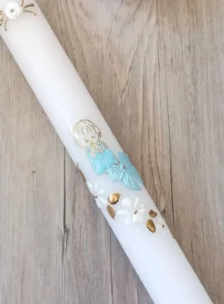 Bougie de baptême bébé