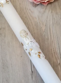 Bougie de baptême bébé