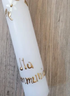 Bougie de communion enfant