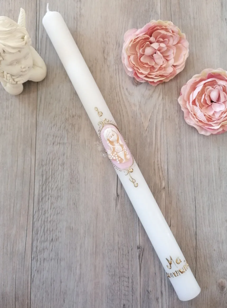 Bougie de communion enfant