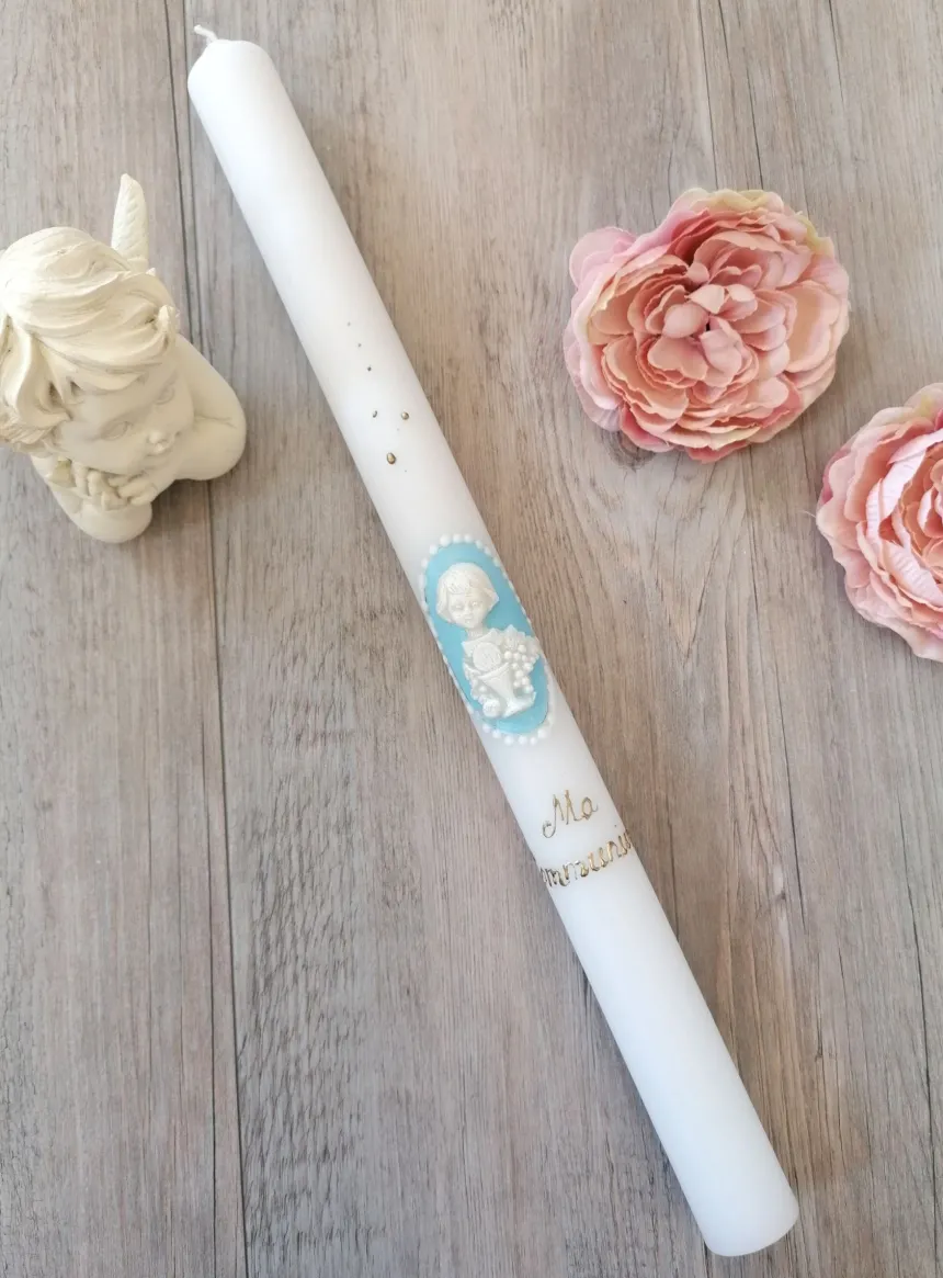 Bougie de communion enfant