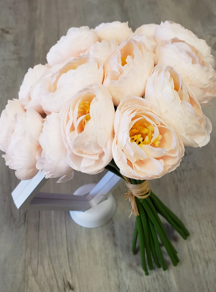 Bouquet de fleur mariage Pivoines