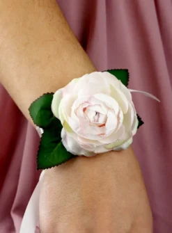 Bracelet Demoiselle d'Honneur Fleur Pivoine