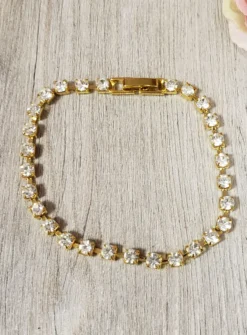 Bracelet strass femme