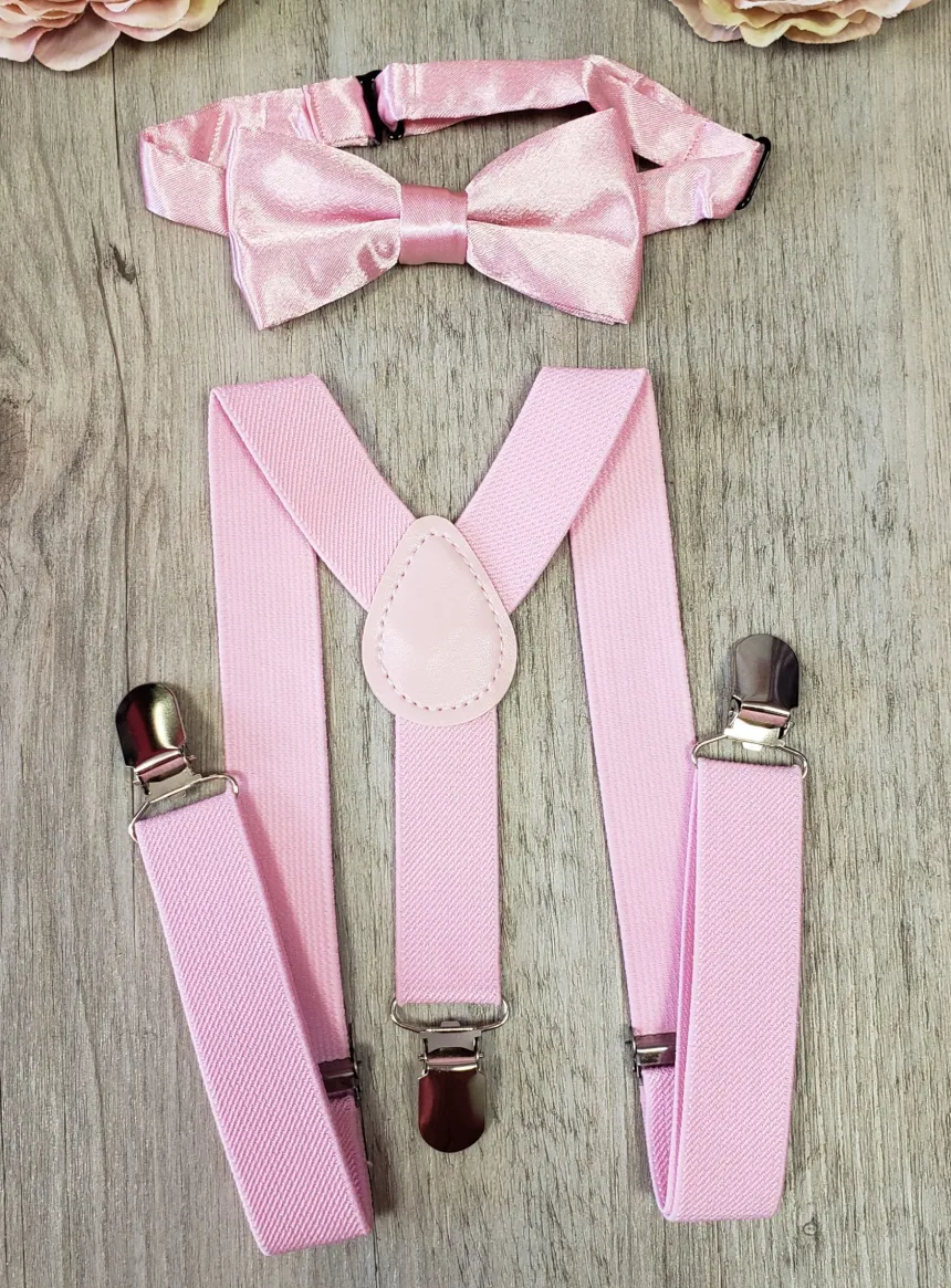 Bretelles + noeud papillon petit garçon