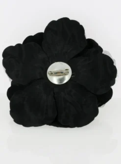Broche fleur tissu mariage
