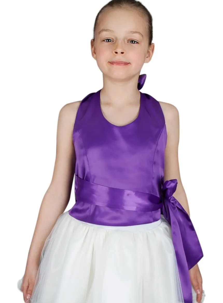 Bustier pour demoiselle d'honneur fille