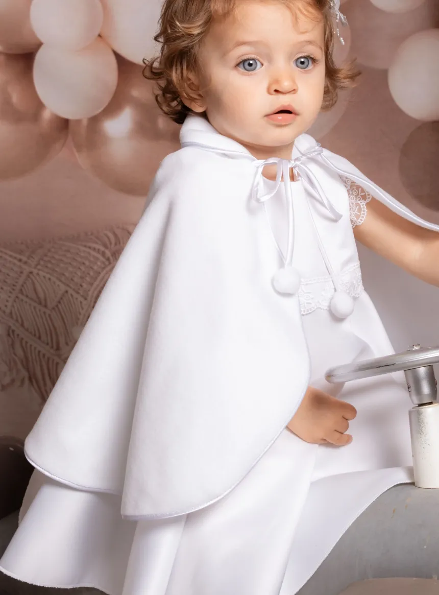 Cape polaire fille - Personnalisable