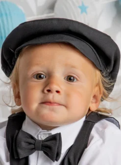 Casquette garçon noir Oscar