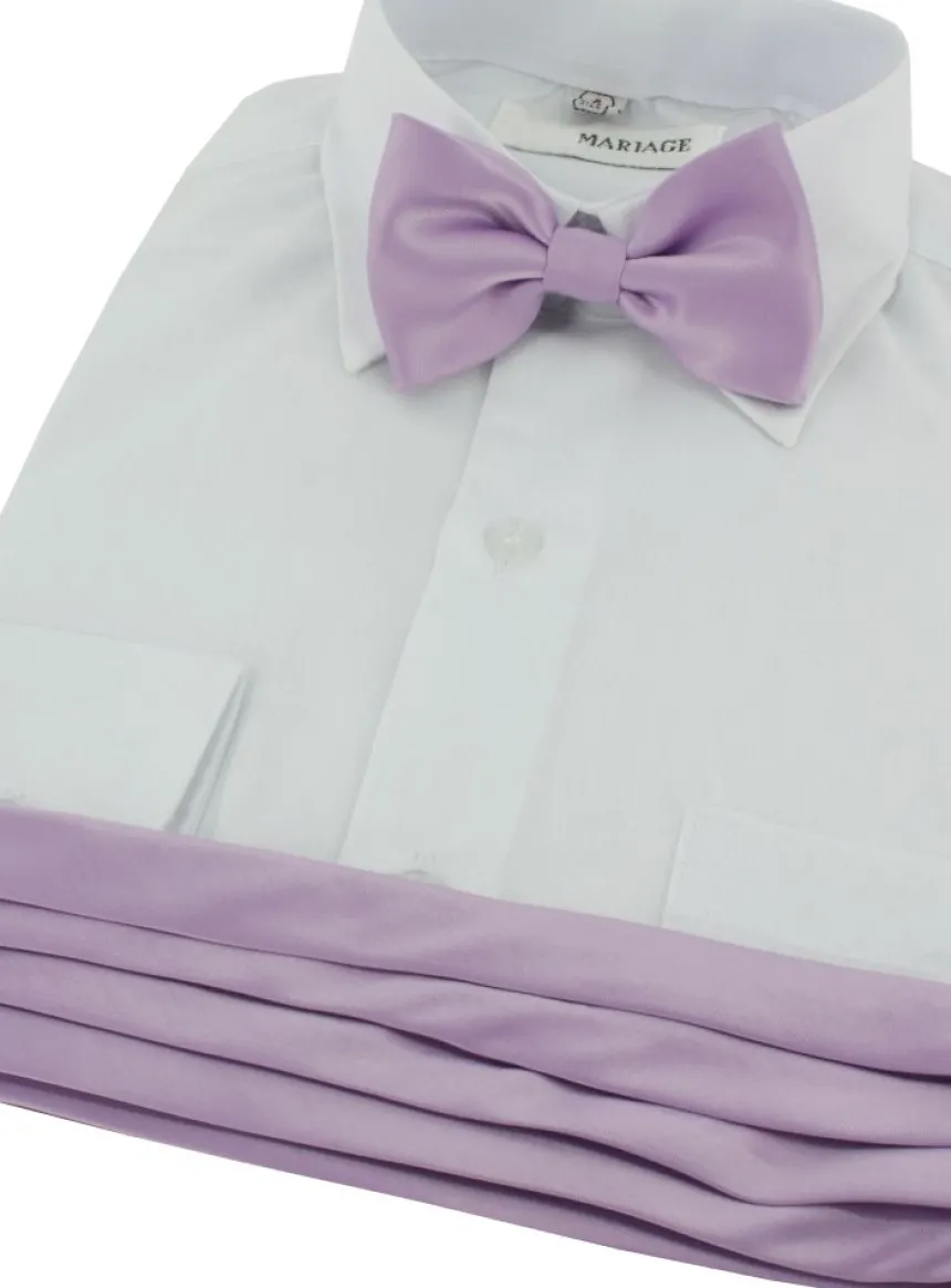 Ceinture cortège garçon + noeud papillon
