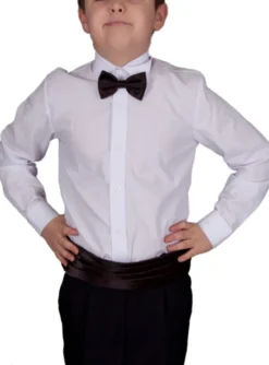 Ceinture cortège garçon + noeud papillon