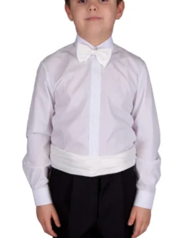 Ceinture cortège garçon + noeud papillon