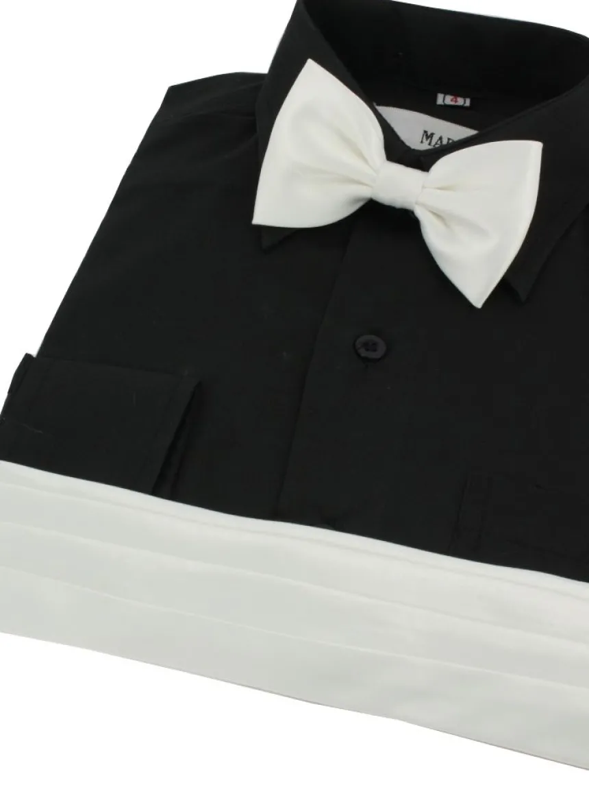 Ceinture cortège garçon + noeud papillon