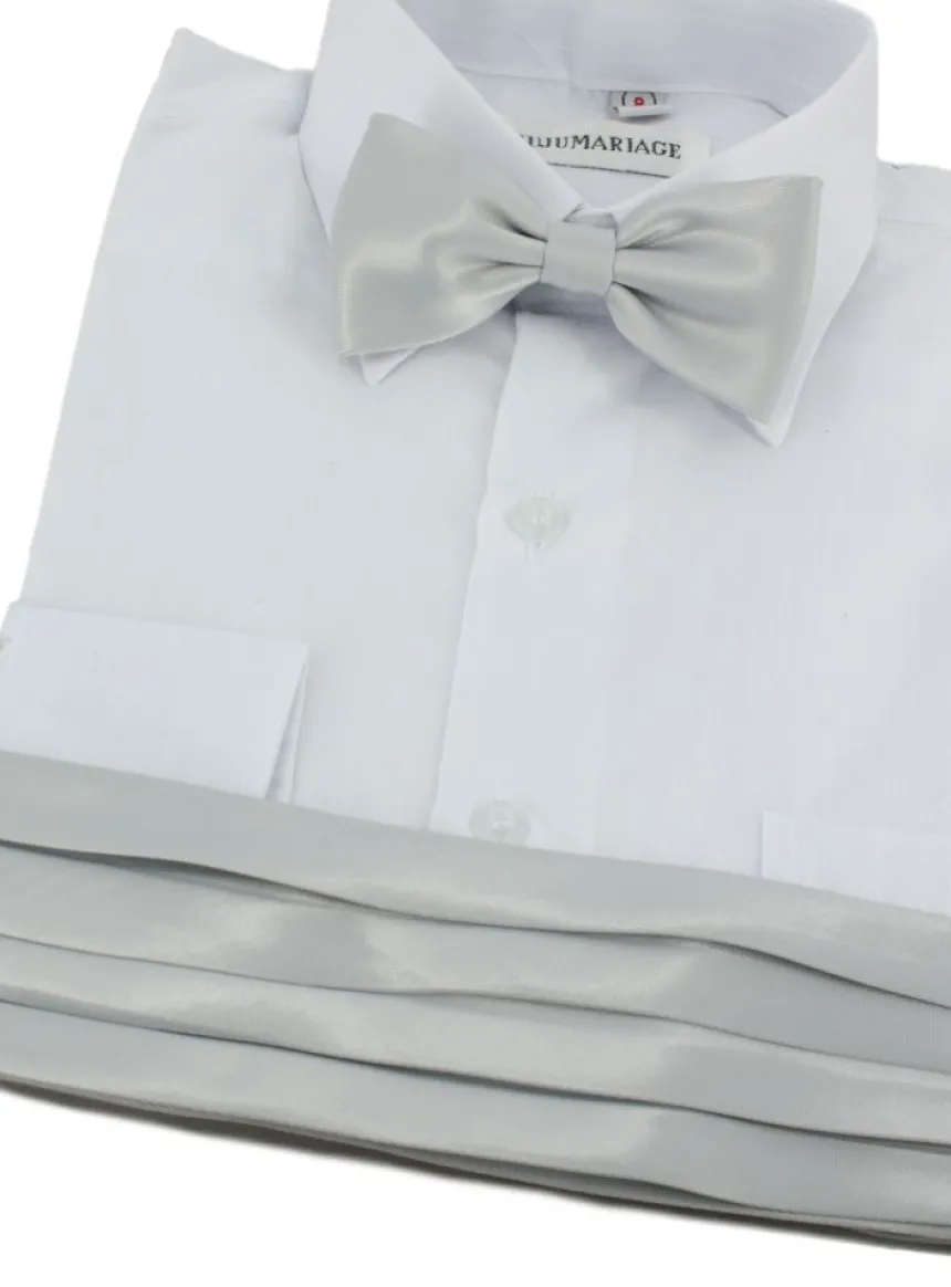 Ceinture cortège garçon + noeud papillon