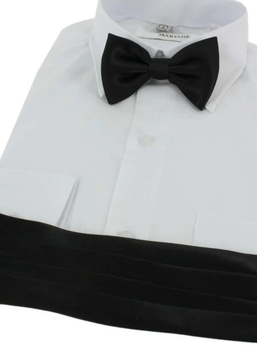 Ceinture cortège garçon + noeud papillon