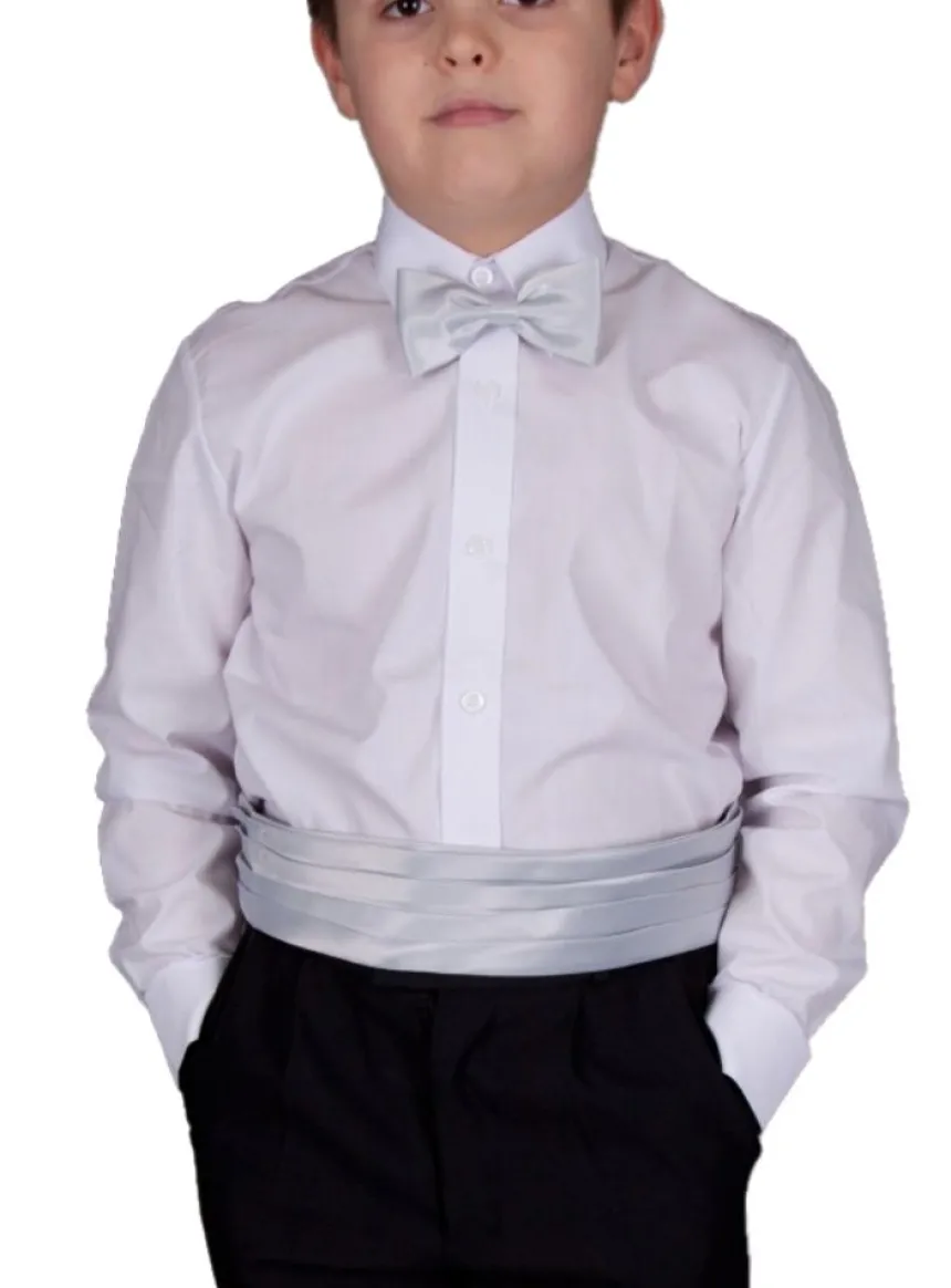 Ceinture cortège garçon + noeud papillon