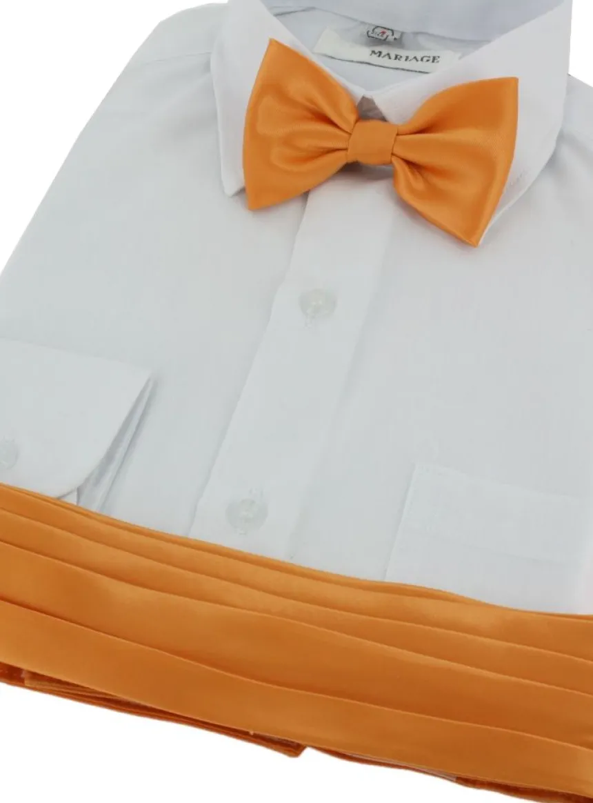 Ceinture cortège garçon + noeud papillon