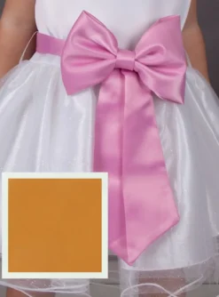 Ceinture de cortège fille avec noeud