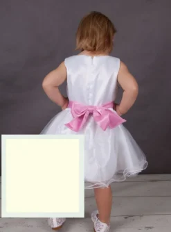 Ceinture de cortège fille avec noeud