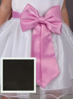 Ceinture de cortège fille avec noeud