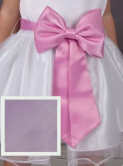 Ceinture de cortège fille avec noeud