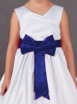 Ceinture de cortège fille avec noeud