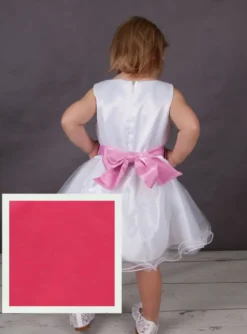 Ceinture de cortège fille avec noeud