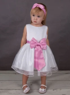 Ceinture de cortège fille avec noeud