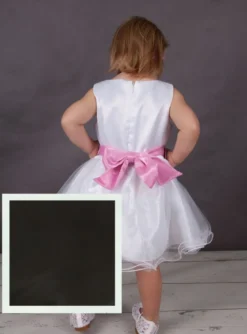 Ceinture de cortège fille avec noeud